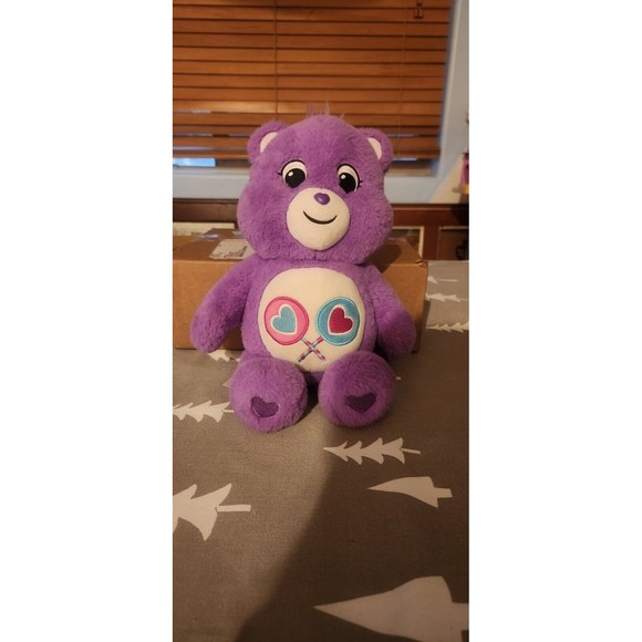 Care Bears 14 Inch  Share Bear Soft Huggable Plush - Picture 1 of 6